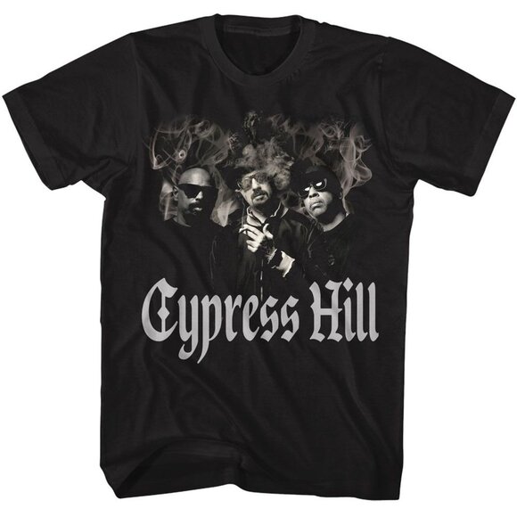 Cypress Hill T-Shirt Smoke Black Rap Music Fan Graphic Retro Concert 81 - Picture 1 of 5